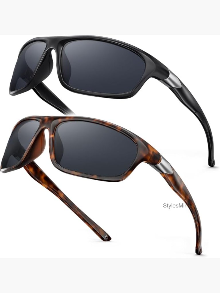 Polarized Sports Sunglasses Uv400 Protection Tr90 Wrap Around Unisex